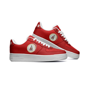 Kappa Alpha Psi  Low Top Leather Sneakers
