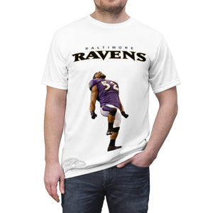 Baltimore Ravens Ray  Tee Shirt White